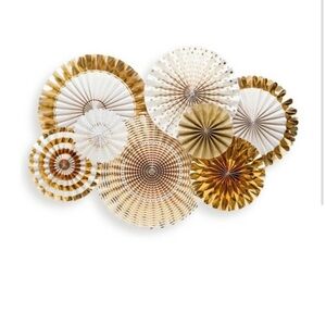 Gold party fan decor My Minds Eye